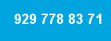 929 778 83 71
